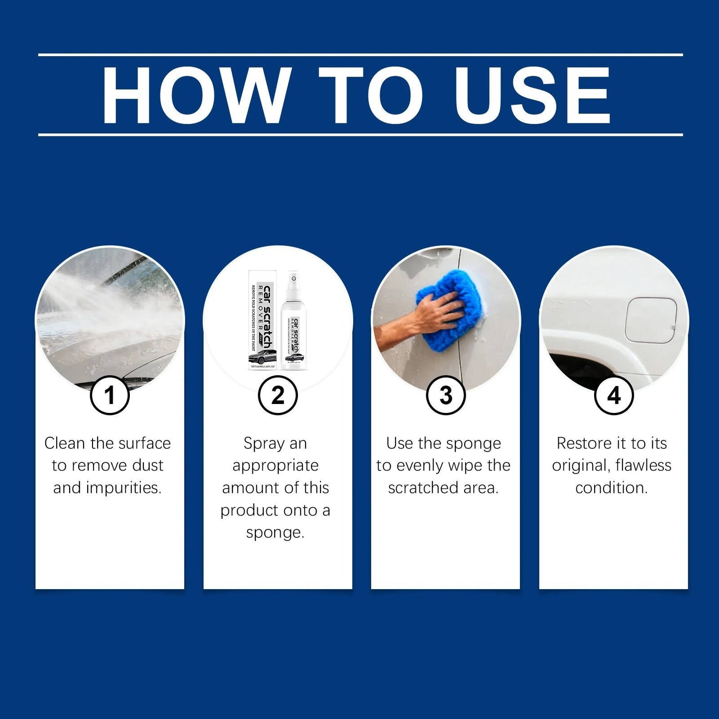 Car Paint Scratch Remover Spray
