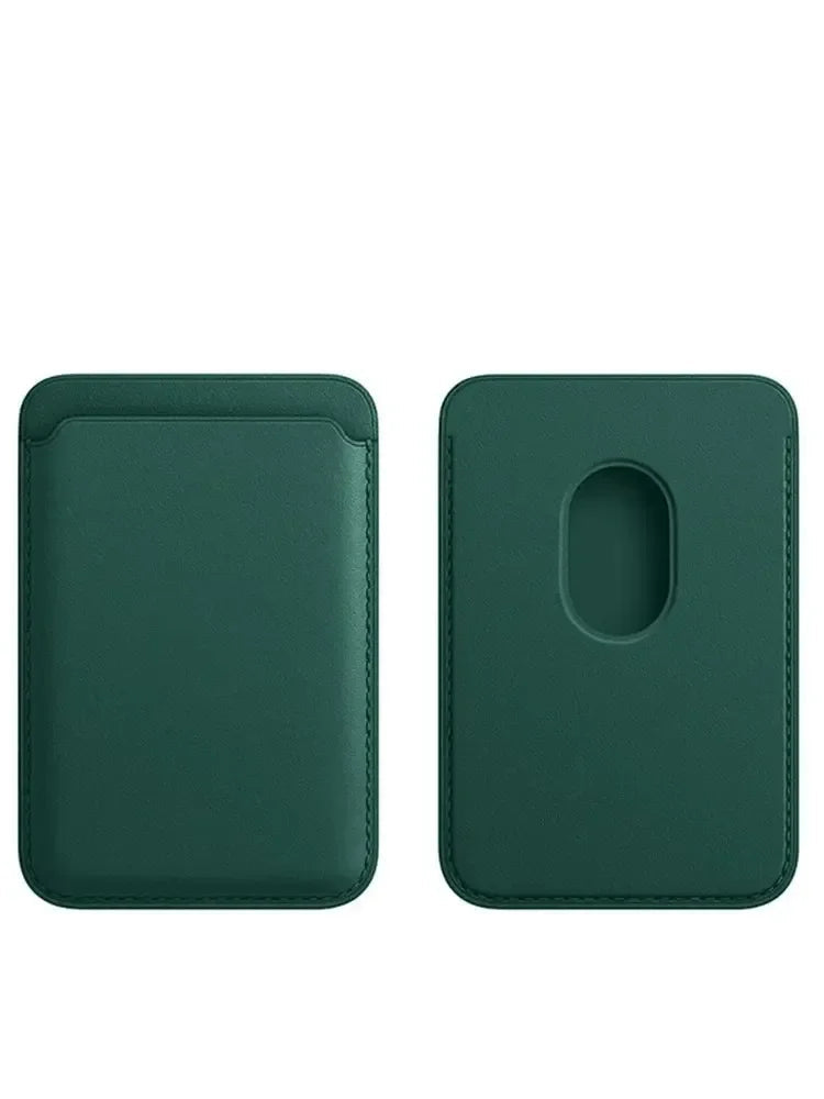 Magnetic Leather Card Holder for iPhone
