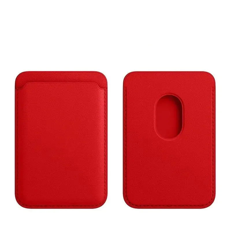 Magnetic Leather Card Holder for iPhone