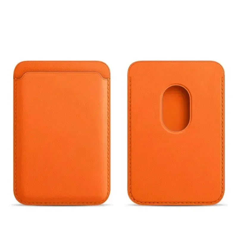 Magnetic Leather Card Holder for iPhone
